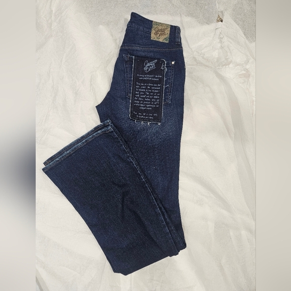 Greening The Blues Flare Jeans SZ 26 - Picture 3 of 6